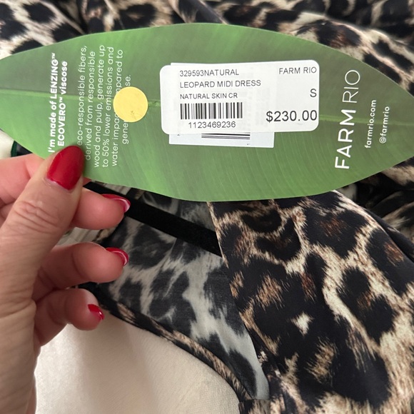 FARM Rio Leopard Print Dress - Picture 7 of 7